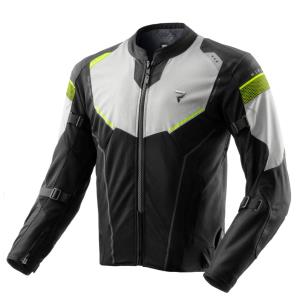 Chaqueta Rebelhorn Hiflow V Negro/Gris/Amarillo Fluor